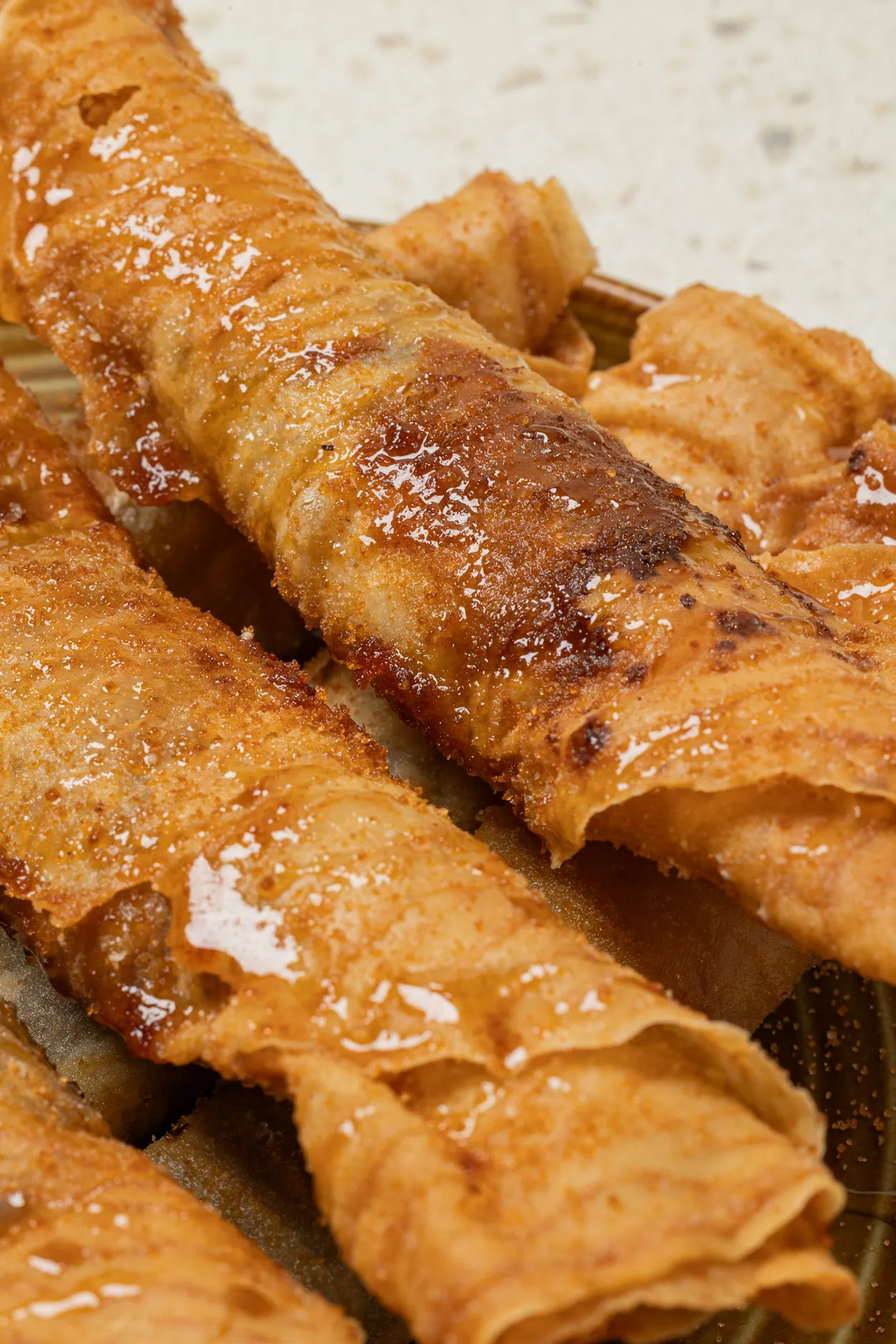 Creme brulee dessert